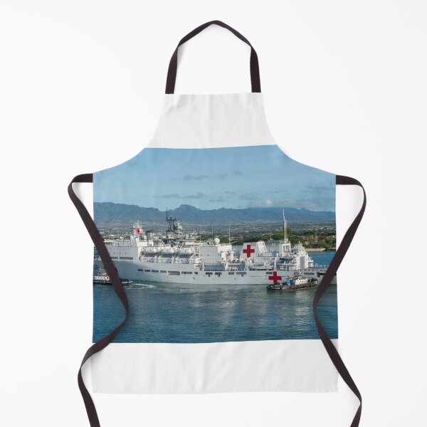 Item preview, STK109835M-People's Liberation Army (Navy) hospital ship Peace Ark in Pearl Harbor, Hawaii. designed and sold by StocktrekImages.