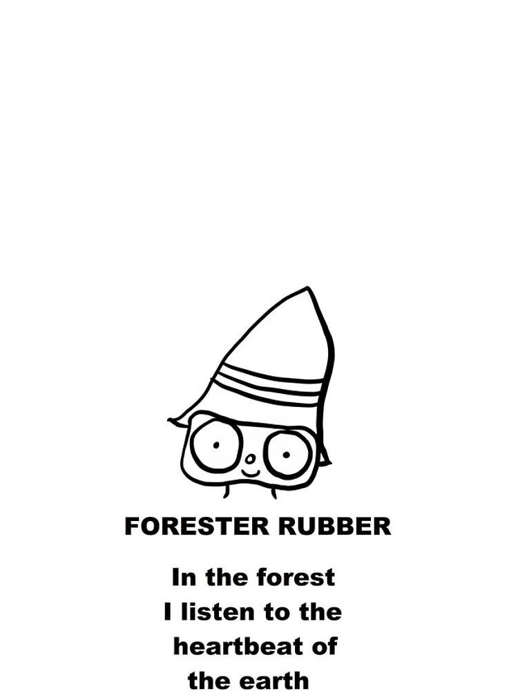 Thumbnail 4 of 4, iPhone Case, FORESTER RUBBER designed and sold by RubberWorld.