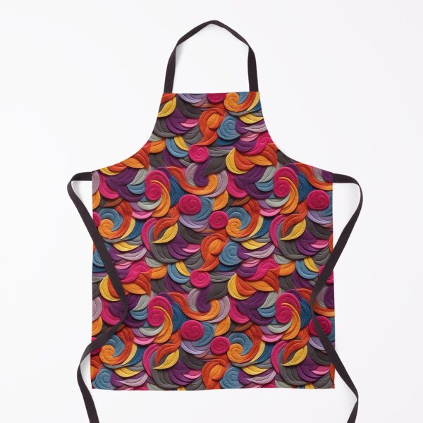 Item preview, Retro design that is reminiscent of pop art motifs made of fabric, wool and felt designed and sold by Pflugart.