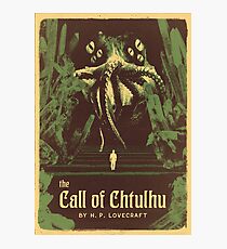 Lovecraft Series: The Call of Chtulhu Photographic Print