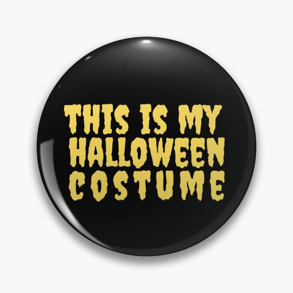 Artikelvorschau, This is my Halloween costume | Halloween funny yellow design entworfen und verkauft von MyThemesDesign.