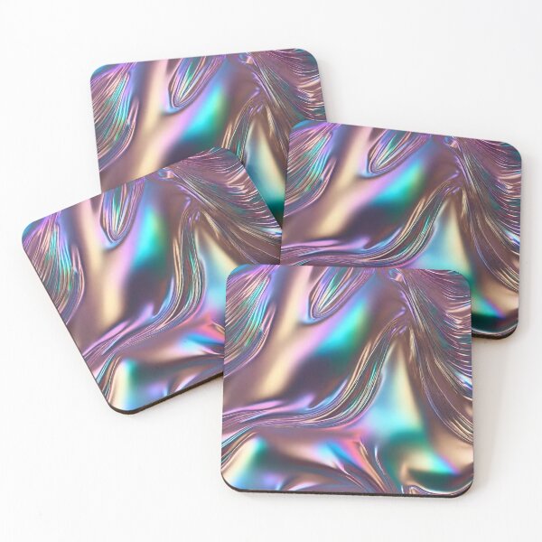 Item preview, Enchanting Radiance: Metallic Holographic Background designed and sold by PatternXS.