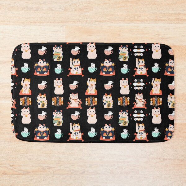Item preview, Cat slave - Lucky cat pattern - Maneki Neko designed and sold by mamacub.