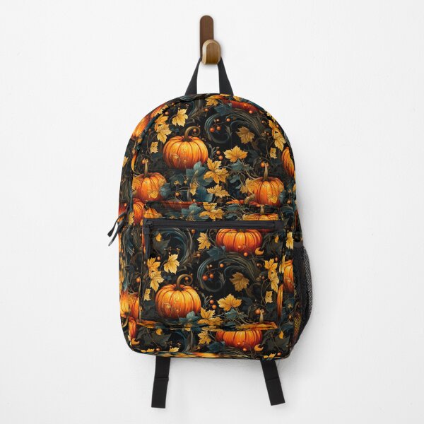Item preview, Vintage Pumpkin Patch Floral Print designed and sold by FoxTreeDesign.