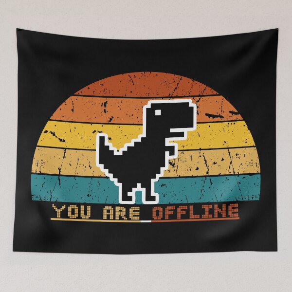 Item preview, Offline Dinosaur: You are offline designed and sold by PixSellerShop.