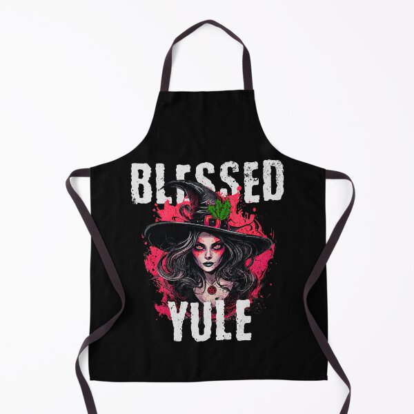 Item preview, Blessed Yule Witch designed and sold by HolidayBug.