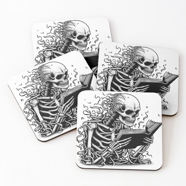 Item preview, Skeletal Reading designed and sold by HalloweenHQ.