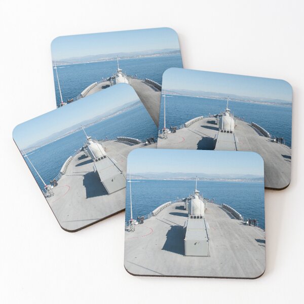 Item preview, STK109793M-USS Mount Whitney arrives in France for a port visit. designed and sold by StocktrekImages.