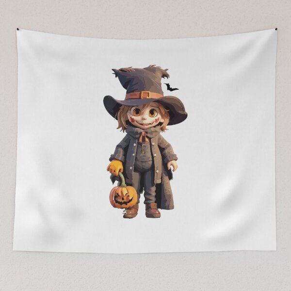 Item preview, Cute Scarecrow Halloween designed and sold by InkStation24.