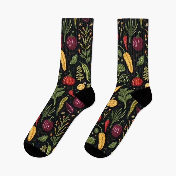 Item preview, Vegetable Vibrance Healthy Food Kitchen Pattern designed and sold by NikkofTime.