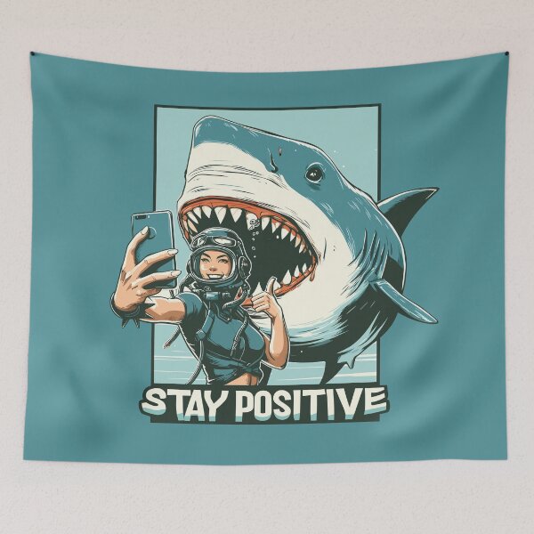 Item preview, Stay positive designed and sold by TomFrontierArt.