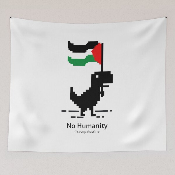Item preview, free Palestine free Gaza, no humanity designed and sold by DES1GN1T.