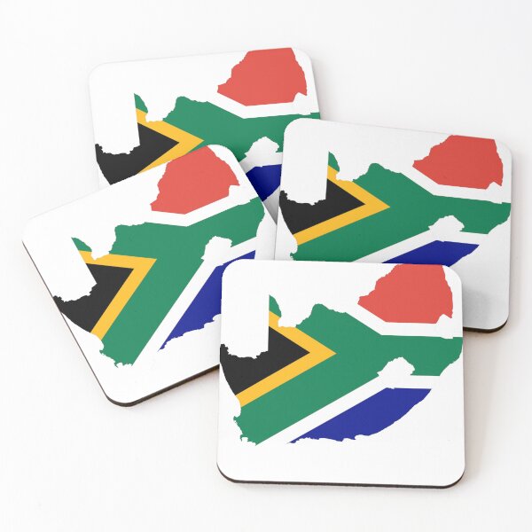 Item preview, South Africa Map Flag designed and sold by sourceoflife.