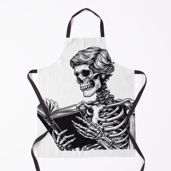 Item preview, Skeleton Bookworm designed and sold by HalloweenHQ.