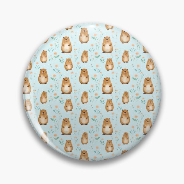 Artikelvorschau, Capybara Dreams: Whimsical Line Illustration Art Print entworfen und verkauft von qoodesignstudio.