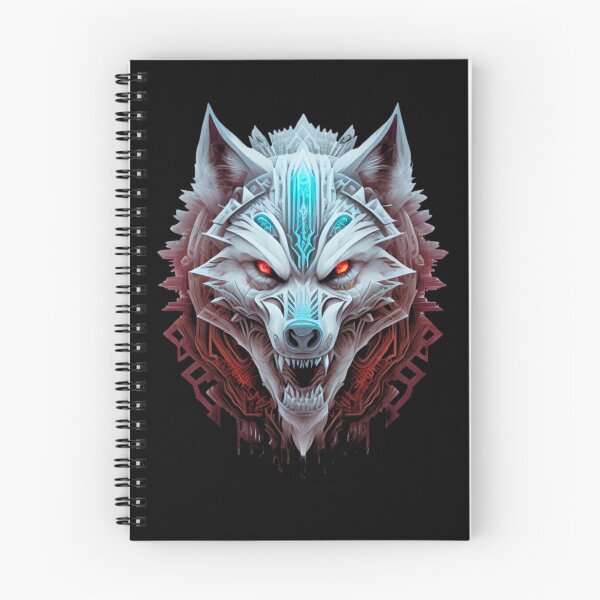 Item preview,  Vintage Wolf face Cyber Design designed and sold by risingphoenix6.