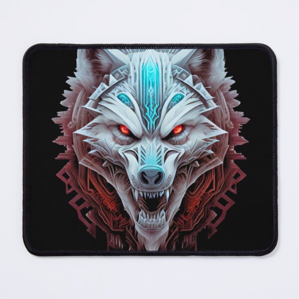 Item preview,  Vintage Wolf face Cyber Design designed and sold by risingphoenix6.