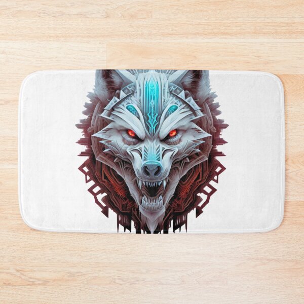 Item preview,  Vintage Wolf face Cyber Design designed and sold by risingphoenix6.