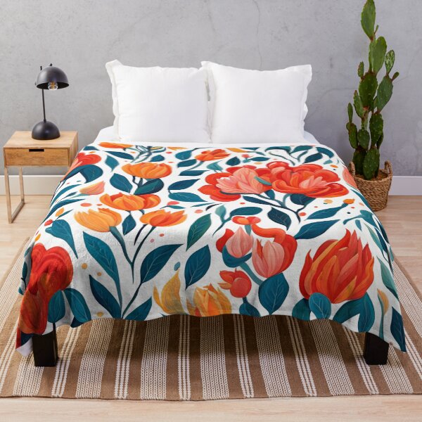 Item preview, Gouache Flowers Pattern. designed and sold by ARichArts.