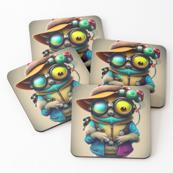 Item preview, Dum Dum cute steampunk cartoon anime kids children child designed and sold by Cyber Kids.