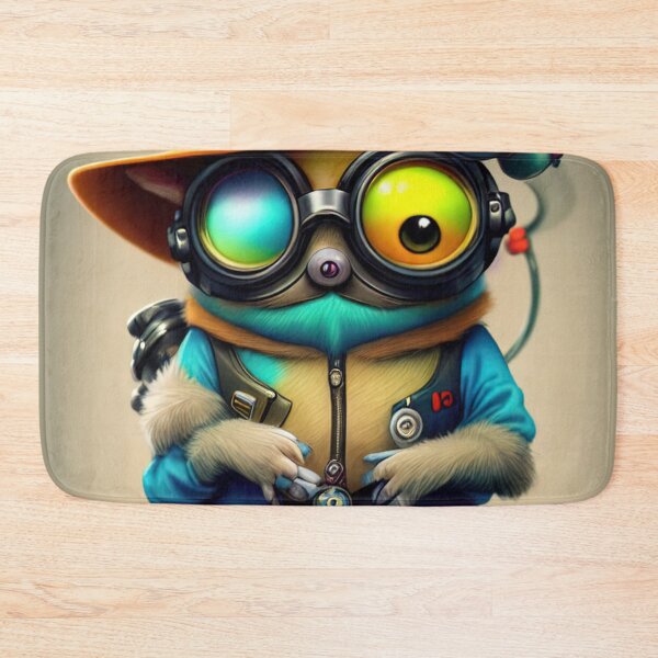 Item preview, Dum Dum cute steampunk cartoon anime kids children child designed and sold by Cyber Kids.