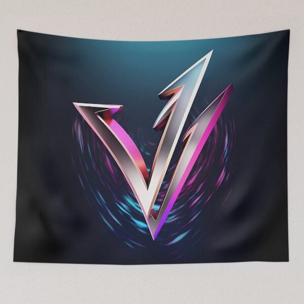 Item preview, “Futuristic Logo: Embrace the 3D Revolution” designed and sold by Art-Vortex-fr.