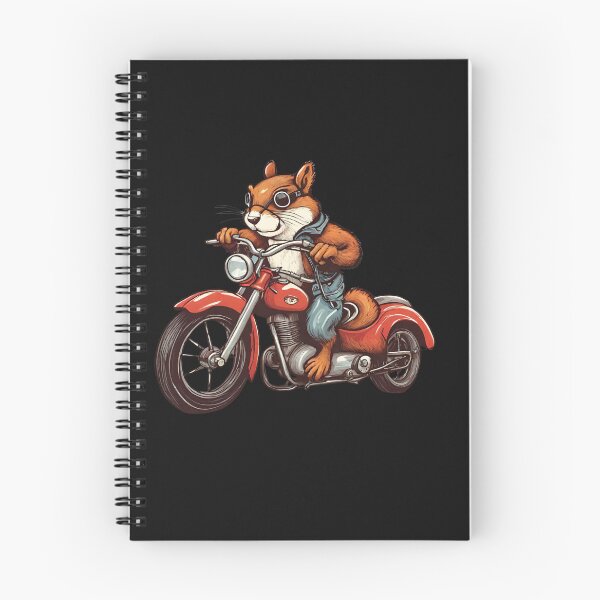 Artikelvorschau, Moto-Eichhörnchen entworfen und verkauft von SabatStudio.