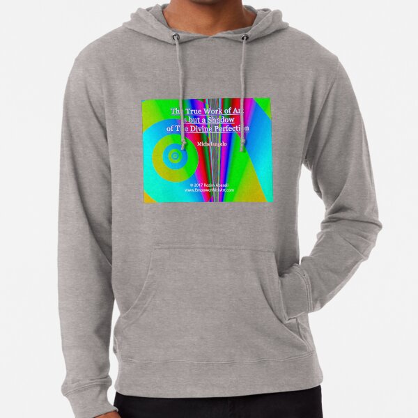 The True Work of Art Lightweight Hoodie
