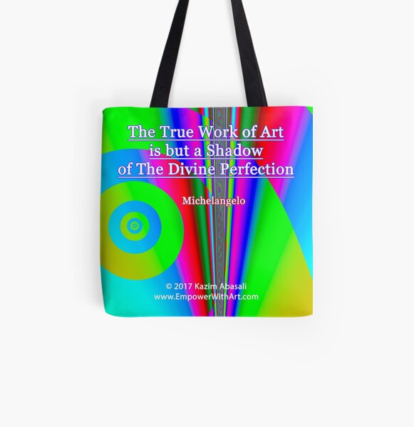 The True Work of Art All Over Print Tote Bag
