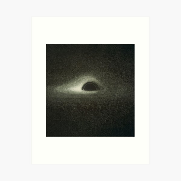 Item preview, Jean-Pierre Luminet's Blackhole (1979) designed and sold by creepyCabin.