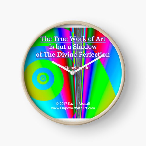 The True Work of Art Clock