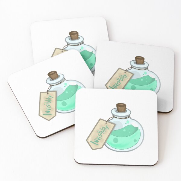 Item preview, DND Invisibility Potion designed and sold by PinkPlushieArt.