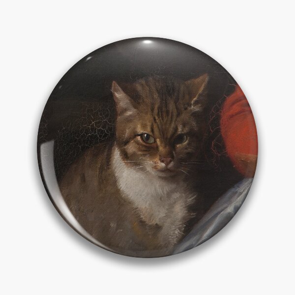 Item preview, Grey Cat - Painting Detail designed and sold by SALON DES ARTS.