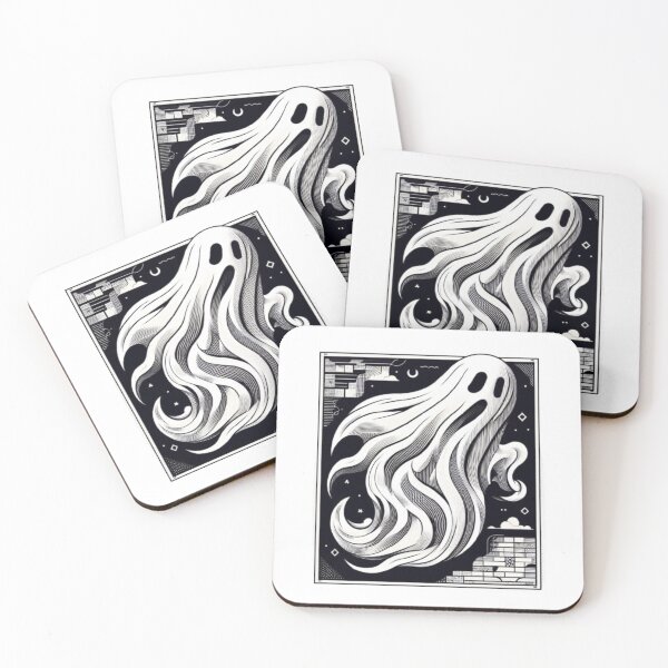 Item preview, Whimsical Sheet Ghost designed and sold by HalloweenHQ.