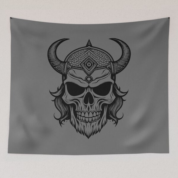 Item preview, Viking Skull designed and sold by Zombie-Killa.