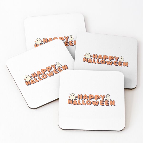 Item preview, Happy Halloween Banner ghost T-Shirt designed and sold by FunChronicle.