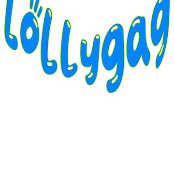 Lollygag funny word design | Sticker