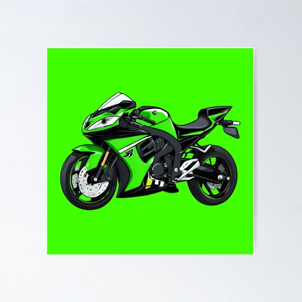 Kawasaki Zx10r Posters for Sale | Redbubble