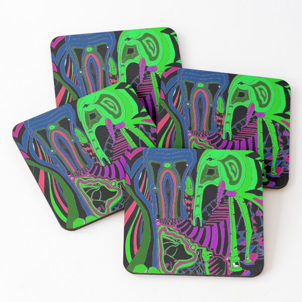 Item preview, The house of all green elephant. designed and sold by monterini.