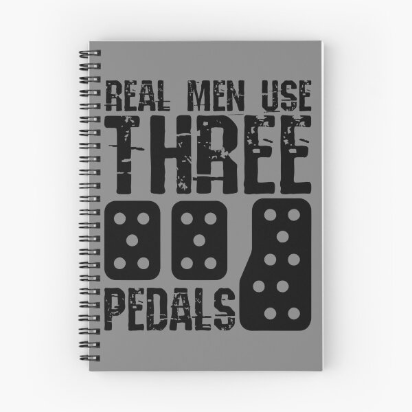 Item preview, Real Men Use Three Pedals Car Guy Racer Racing Three Pedals Gear designed and sold by DynamicDesign.