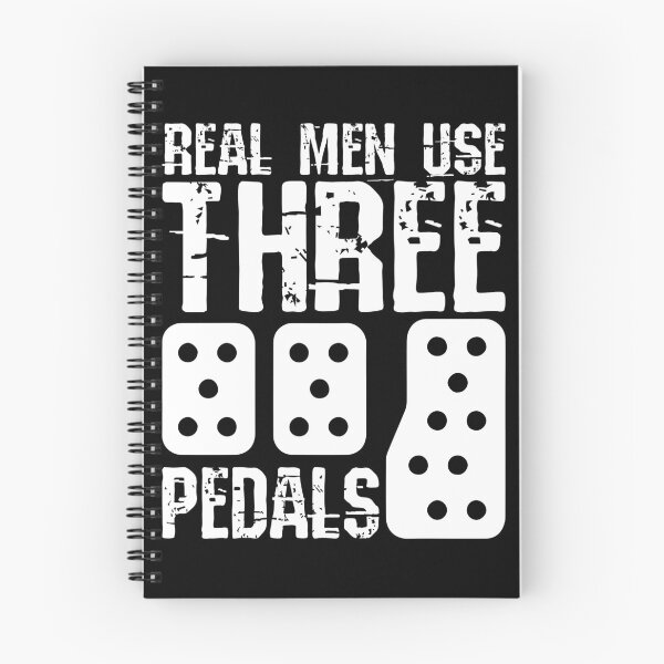 Item preview, Real Men Use Three Pedals Car Guy Racer Racing Three Pedals Gear designed and sold by DynamicDesign.