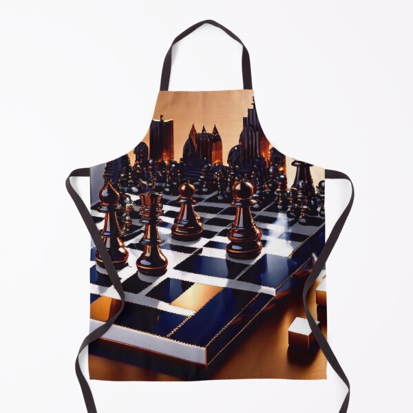 Item preview, Cityscape as chess board designed and sold by M-Y-A-R-T-.