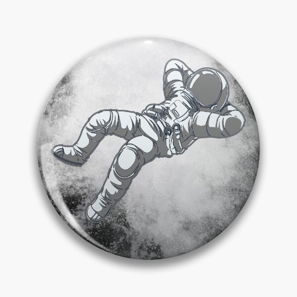 Aperçu de l'œuvre astronaute relaxant, paix spatiale créée et vendue par MagicInk2000.