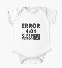 Error 4:04 - Sleep not found One Piece - Short Sleeve