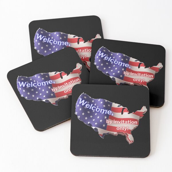 Item preview, Welcome, by invitation only! designed and sold by Kid Wits Ink  "Wise enough to leave a lasting impression!".