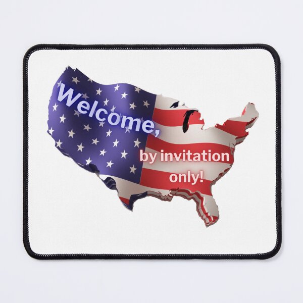 Item preview, Welcome, by invitation only! designed and sold by Kid Wits Ink "Wise enough to leave a lasting impression!".