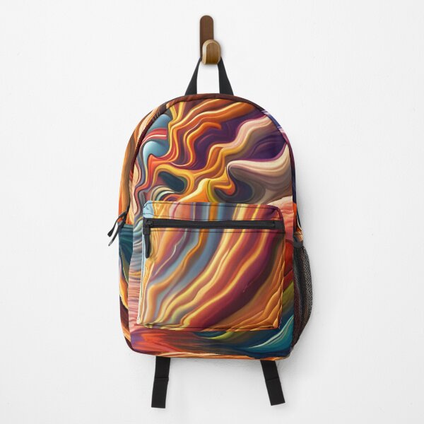 Item preview, Colors Flowing Abstract Curves Pattern. designed and sold by ARichArts.