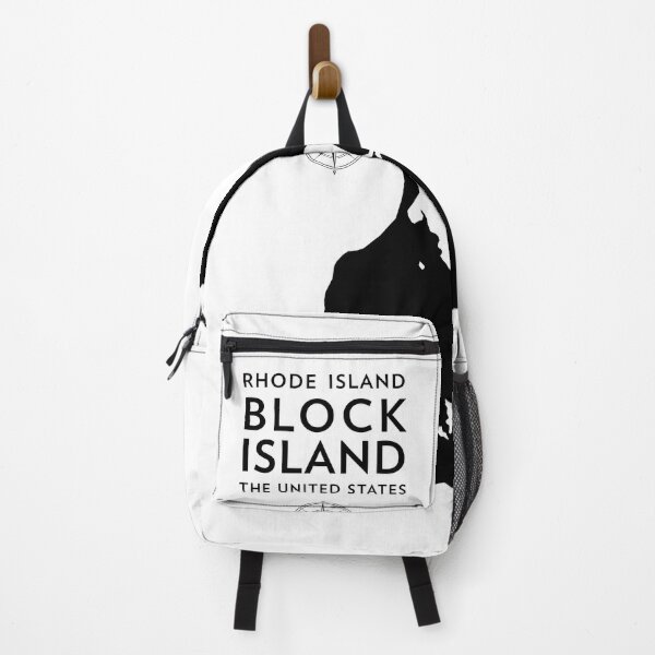 Item preview, Block Island, RI - Classic Minimalist Map designed and sold by portprintshop.