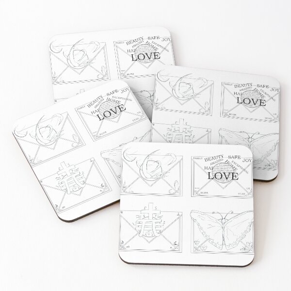 Item preview, More Magical Envelope Letter Designs designed and sold by Meraki Goya.