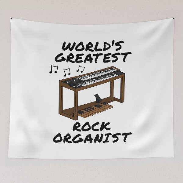 Item preview, World's Greatest Rock Organist, Organ Teacher Musician designed and sold by doodlerob.